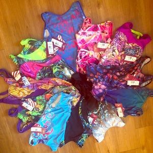10 never been worn leotards!